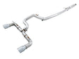 AWE Tuning Ford Focus RS Track Edition Cat-back Exhaust - Chrome Silver Tips AWE Tuning Catback  AXOPROS