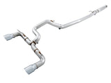 AWE Tuning Ford Focus RS Track Edition Cat-back Exhaust - Chrome Silver Tips AWE Tuning Catback  AXOPROS