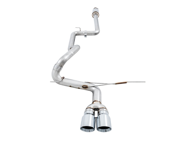 AWE Tuning Ford Focus ST Track Edition Cat-back Exhaust - Chrome Silver Tips AWE Tuning Catback  AXOPROS