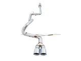 AWE Tuning Ford Focus ST Track Edition Cat-back Exhaust - Chrome Silver Tips AWE Tuning Catback  AXOPROS