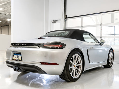 AWE Tuning Porsche 718 Boxster / Cayman Track Edition Exhaust - Diamond Black Tips AWE Tuning Catback  AXOPROS
