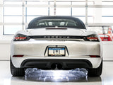AWE Tuning Porsche 718 Boxster / Cayman Track Edition Exhaust - Diamond Black Tips AWE Tuning Catback  AXOPROS