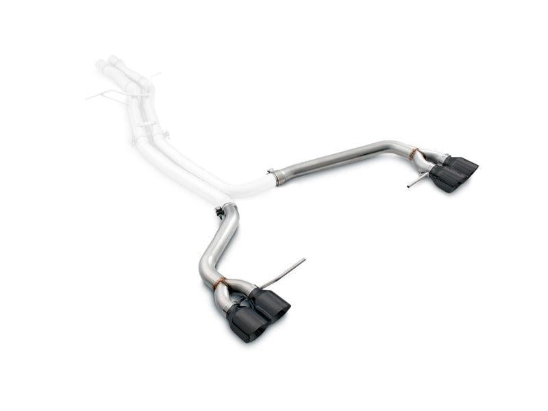 AWE Tuning Porsche Macan Track Edition Exhaust System - Diamond Black 102mm Tips AWE Tuning Axle Back  AXOPROS