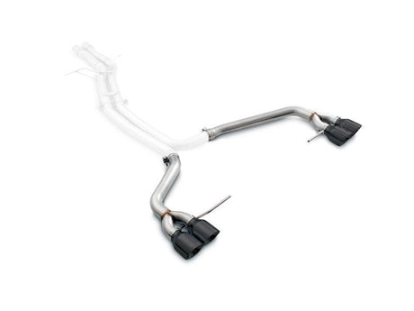 AWE Tuning Porsche Macan Track Edition Exhaust System - Diamond Black 102mm Tips AWE Tuning Axle Back  AXOPROS