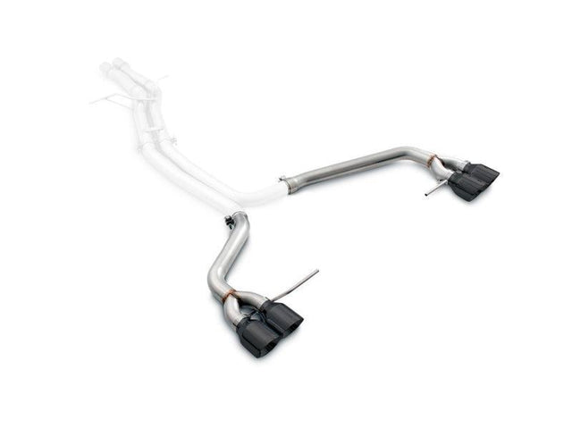 AWE Tuning Porsche Macan Track Edition Exhaust System - Diamond Black 102mm Tips AWE Tuning Axle Back  AXOPROS