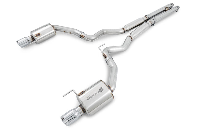AWE Tuning S550 Mustang GT Cat-back Exhaust - Touring Edition (Chrome Silver Tips) AWE Tuning Catback  AXOPROS