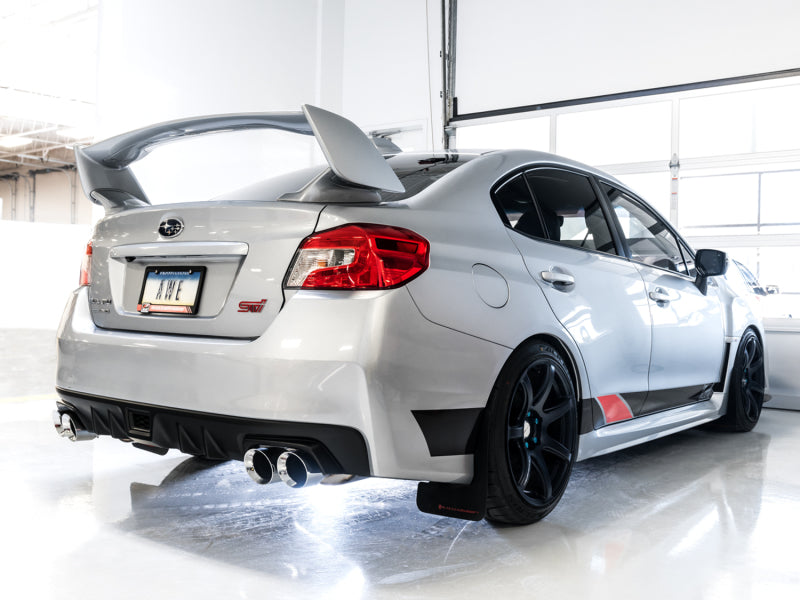 AWE Tuning Subaru STI VA / WRX GV / STI GV Sedan Touring Edition Exhaust - Chrome Silver Tip (102mm) AWE Tuning Catback  AXOPROS