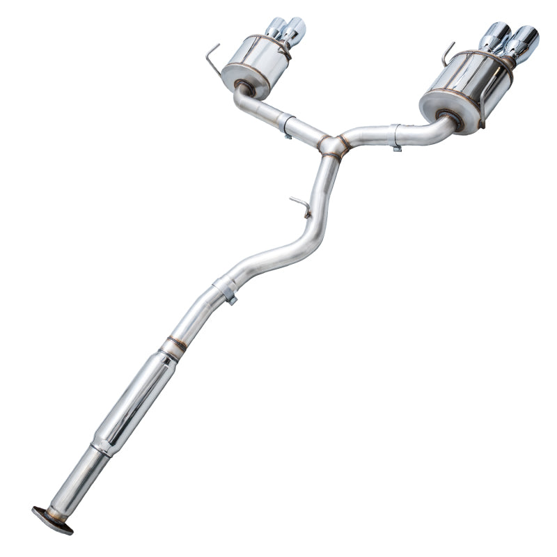 AWE Tuning Subaru STI VA / WRX GV / STI GV Sedan Touring Edition Exhaust - Chrome Silver Tip (102mm) AWE Tuning Catback  AXOPROS