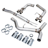 AWE Tuning Subaru WRX/STI VA/GV Sedan Track Edition Exhaust - Chrome Silver Tips (102mm) AWE Tuning Catback  AXOPROS