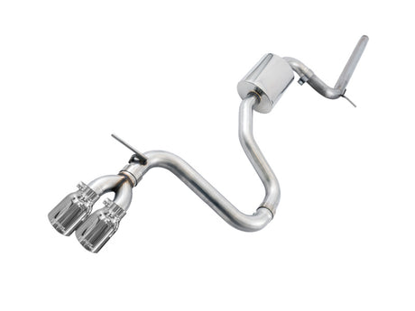 AWE Tuning VW MK7 Golf 1.8T Track Edition Exhaust w/Chrome Silver Tips (90mm) AWE Tuning Catback  AXOPROS
