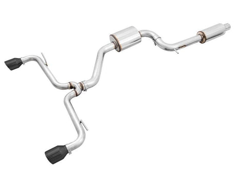 AWE Tuning VW MK7 GTI Touring Edition Exhaust - Diamond Black Tips AWE Tuning Catback  AXOPROS