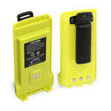 Rugged Radios GMR2 Replacement Battery with 12v Charge Port and Belt Clip Safety Yellow Rugged Radios Batteries  AXOPROS