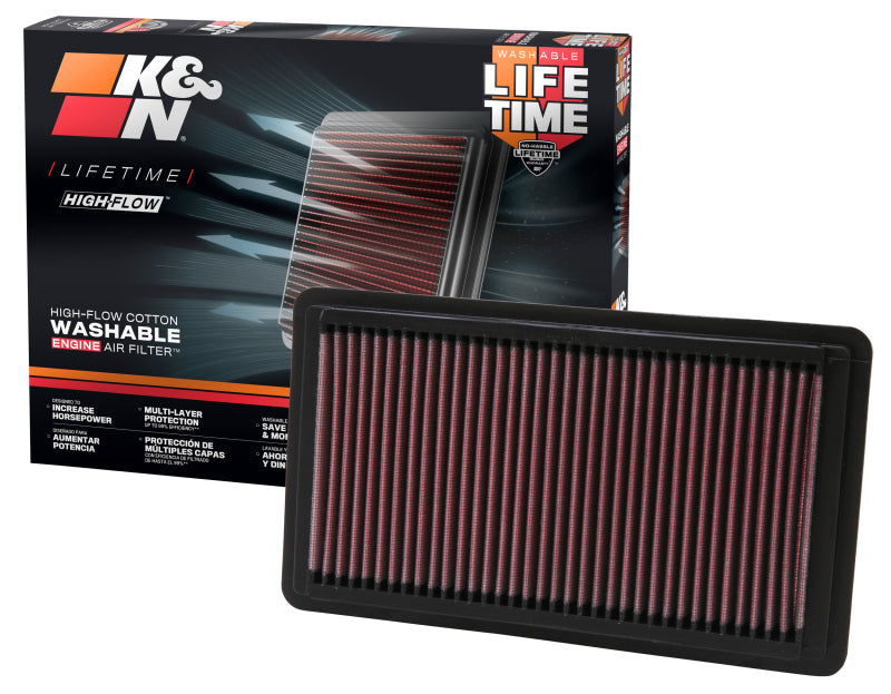 K&N 06+ Civic Si Drop In Air Filter K&N Engineering Air Filters - Drop In  AXOPROS