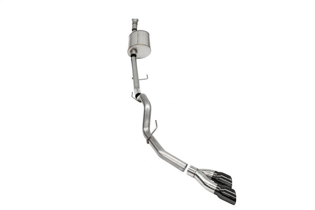 Corsa 2021-2024 Ford F-150 SuperCab/6.5in Bed 5.0L V8 Sport Cat-Back Single Side Exit-BlackPVD CORSA Performance Catback  AXOPROS