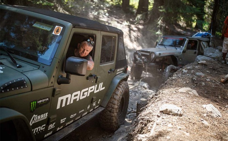 MagnaFlow 12-18 Jeep Wrangler 2.5in Overland Series Cat-Back Exhaust Magnaflow Catback  AXOPROS