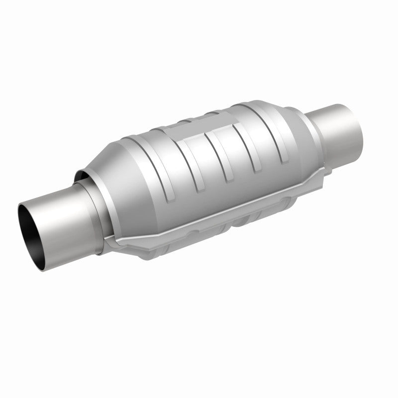 MagnaFlow Conv Univ 3in Inlet/Outlet Center/Center Round 9in Body L x 5.125in W x 13in Overall L Magnaflow Catalytic Converter Universal  AXOPROS