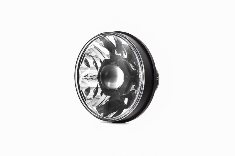 KC HiLiTES 07-18 Jeep JK 7in. Gravity LED Pro DOT Approved Replacement Headlight (Single) KC HiLiTES Headlights  AXOPROS