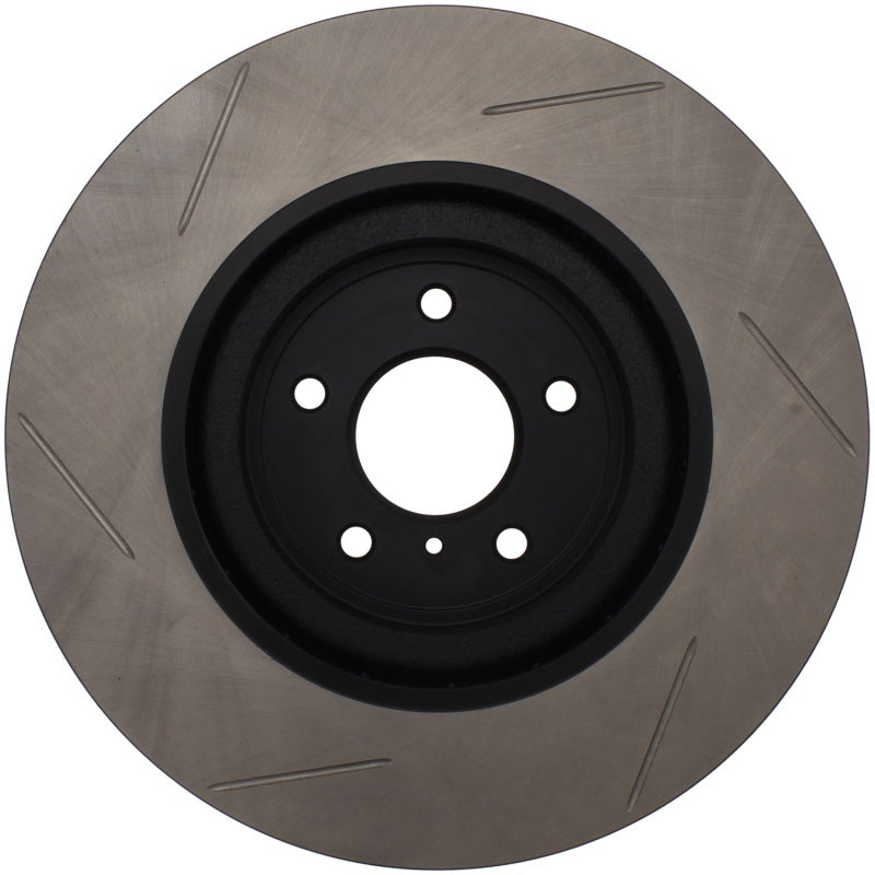 StopTech Power Slot Nissan 370z / Infiniti G37 SportStop Slotted Front Left Rotor Stoptech Brake Rotors - Slotted  AXOPROS