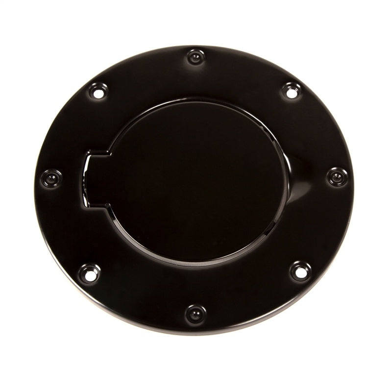 Rugged Ridge 97-06 Jeep Wrangler TJ Black Non-Locking Gas Cap Door Rugged Ridge Fuel Caps  AXOPROS