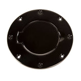 Rugged Ridge 97-06 Jeep Wrangler TJ Black Non-Locking Gas Cap Door Rugged Ridge Fuel Caps  AXOPROS