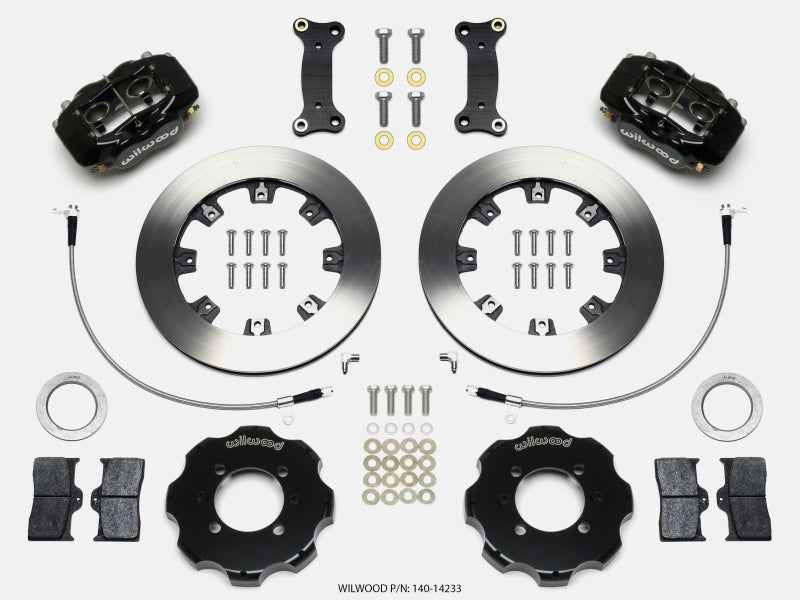 Wilwood Forged Dynalite Front Hat Kit 12.19in 2016+ Mazda MX5 Miata w/ Lines Wilwood Big Brake Kits  AXOPROS