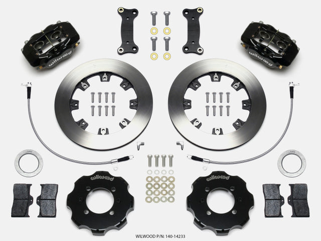 Wilwood Forged Dynalite Front Hat Kit 12.19in 2016+ Mazda MX5 Miata w/ Lines Wilwood Big Brake Kits  AXOPROS