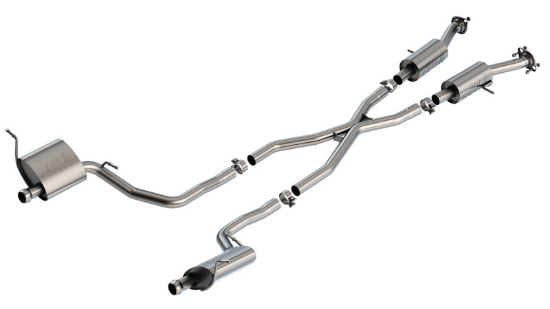 Borla 14-20 Jeep Grand Cherokee High Altitude/Summit 3.6L V6 2/4WD 2.25in S-Type Cat-back Borla Catback  AXOPROS