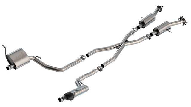 Borla 14-20 Jeep Grand Cherokee High Altitude/Summit 3.6L V6 2/4WD 2.25in S-Type Cat-back Borla Catback  AXOPROS