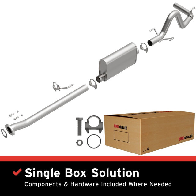 Magnaflow MagnaFlow BRE Exhaust Kit 13-17 Toyota Tacoma 2.7L Catback aftermarket performance part