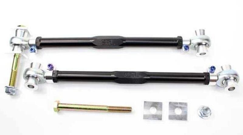 SPL Parts 06-13 BMW 3 Series/1 Series (E9X/E8X) Rear Toe Links (M Version) w/Eccentric Lockout SPL Parts Suspension Arms & Components  AXOPROS