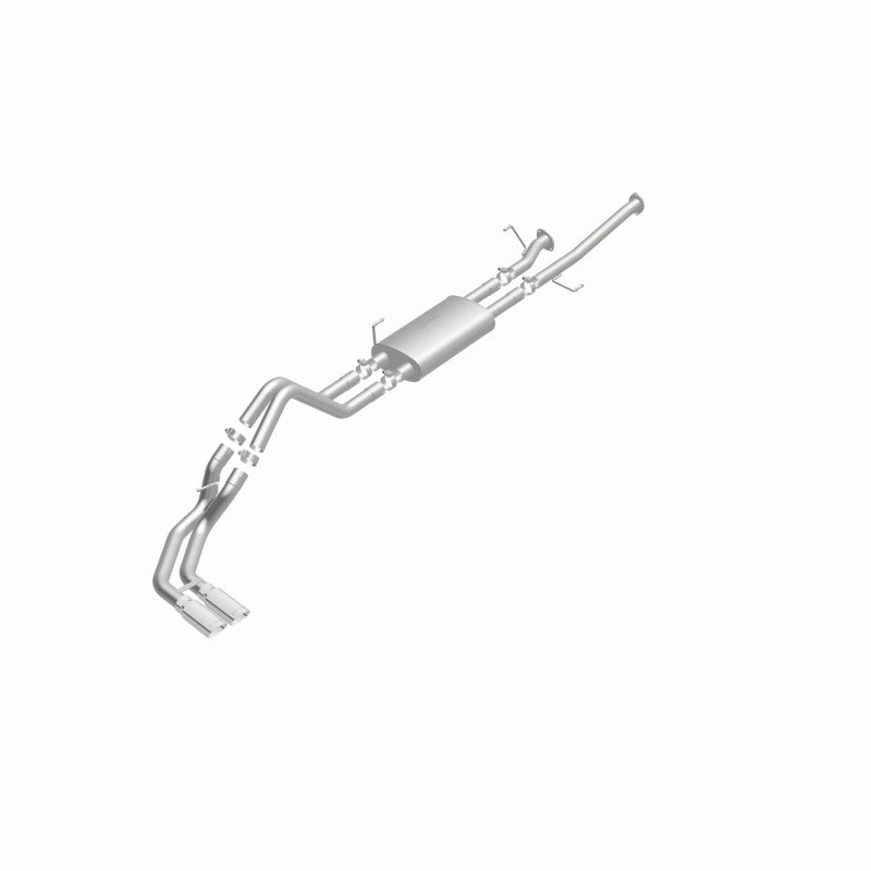 MagnaFlow 14 Toyota Tundra V8 4.6L/5.7L Stainless C/b Exhaust Dual same side pass. rear tire Magnaflow Catback  AXOPROS