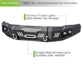 DV8 Offroad 10-18 RAM 2500 Front Bumper DV8 Offroad Bumpers - Steel  AXOPROS