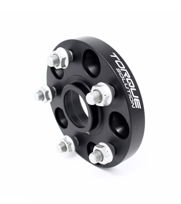 Torque Solution Forged Aluminum Wheel Spacer Subaru 56mm Hub 5x100 - 25mm Torque Solution Wheel Spacers & Adapters  AXOPROS