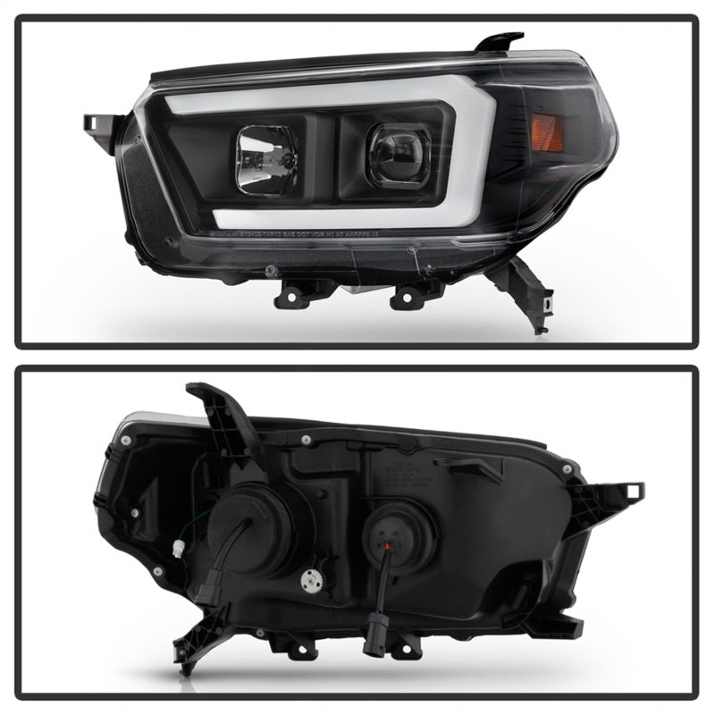 Spyder Signature Toyota 4Runner 10-13 Projector Headlights - Black (PRO-YD-T4R10SI-BK) SPYDER Headlights  AXOPROS