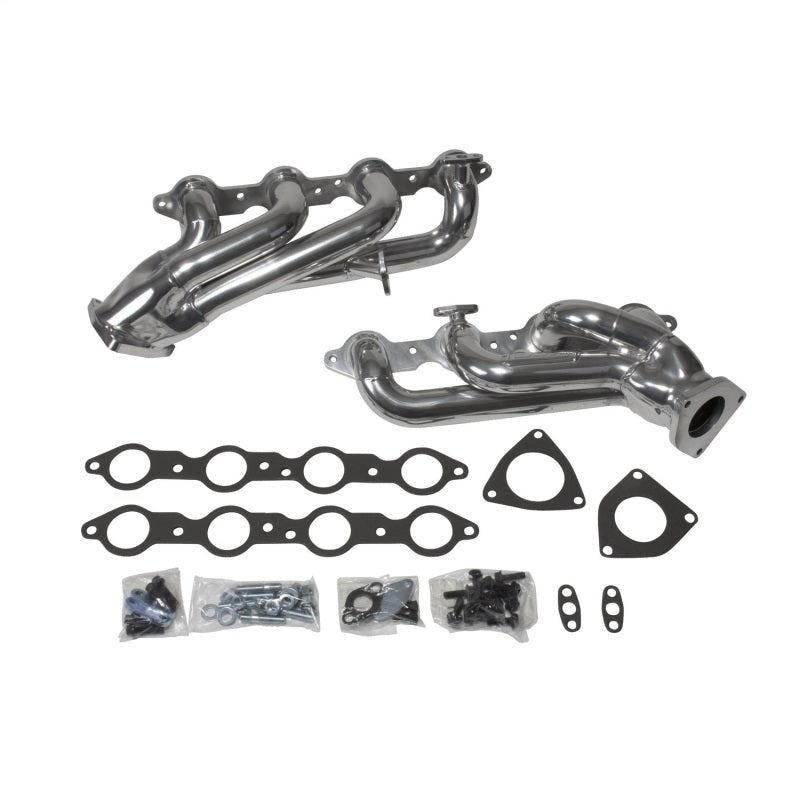 BBK 99-04 GM Truck SUV 4.8 5.3 Shorty Tuned Length Exhaust Headers - 1-3/4 Titanium Ceramic BBK Headers & Manifolds  AXOPROS