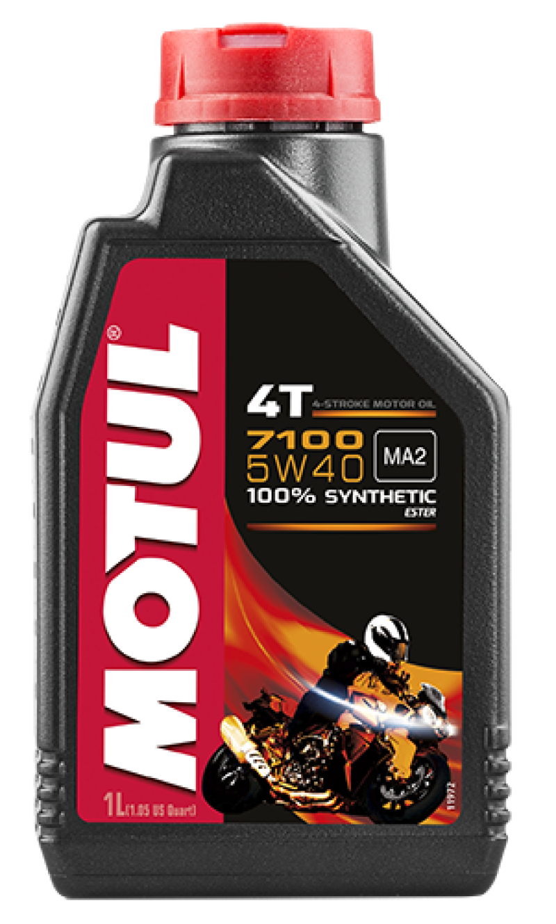 Motul 1L 7100 4-Stroke Engine Oil 5W40 4T Motul Motor Oils  AXOPROS
