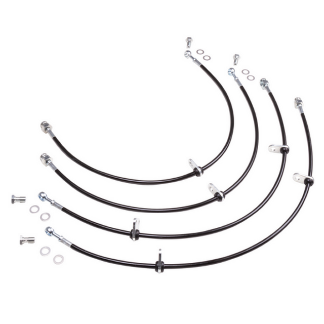 Chase Bays 90-01 Acura Integra (w/Rear Disc) Caliper Brake Lines - Front & Rear Lines Chase Bays Brake Line Kits  AXOPROS