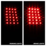 Xtune Toyota Tundra 07-13 LED Tail Lights Black ALT-ON-TTU07-LED-BK SPYDER Tail Lights  AXOPROS