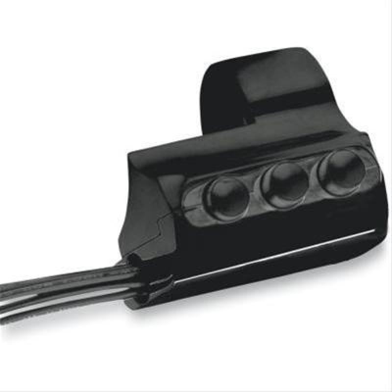 Performance Machine  Switch Assy 3 Button Lt Sd - Black Ano Performance Machine Handlebars  AXOPROS