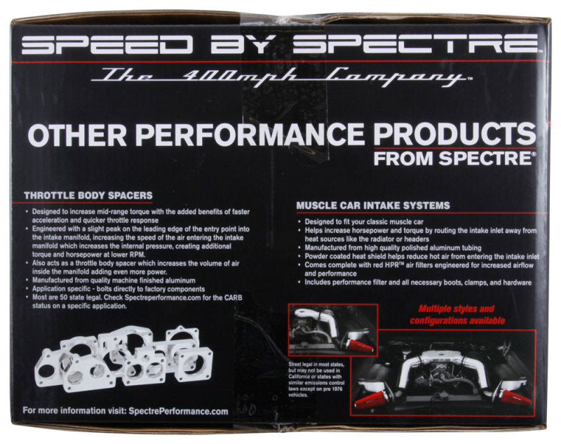 Spectre 12-15 Honda Civic 2.4L F/I Air Intake Kit Spectre Cold Air Intakes  AXOPROS