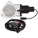 QTP 3.5in Bolt-On QTEC Electric Cutout Valve - Single QTP Exhaust Cutouts  AXOPROS