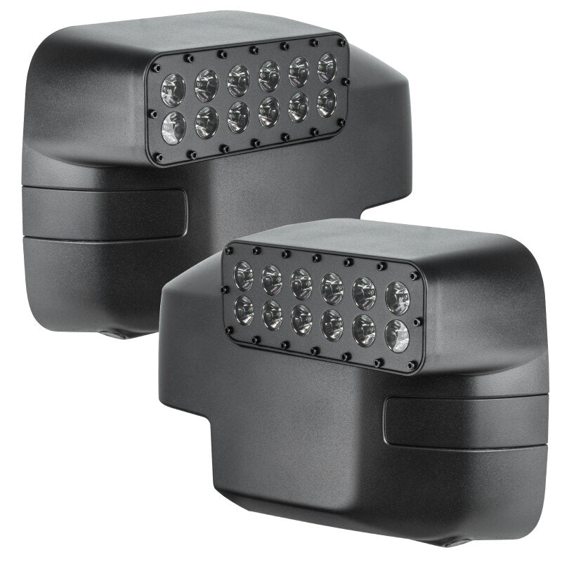 Oracle 21-23 Ford Bronco LED Off-Road Side Mirror Ditch Lights ORACLE Lighting Side Mirrors  AXOPROS