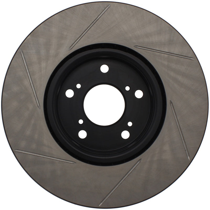 StopTech Power Slot Slotted 04-08 Accura TL (Brembo Caliper) Front Left Rotor Stoptech Brake Rotors - Slotted  AXOPROS