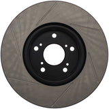 StopTech Power Slot Slotted 04-08 Accura TL (Brembo Caliper) Front Left Rotor Stoptech Brake Rotors - Slotted  AXOPROS