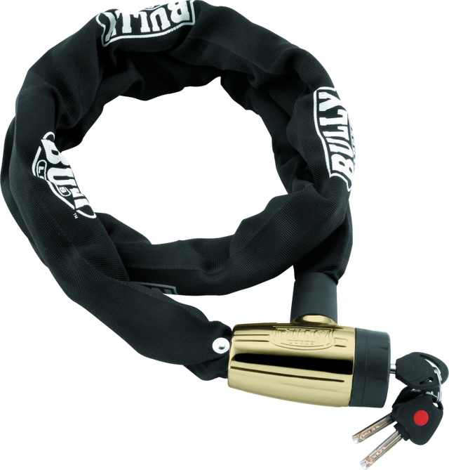 Bully Lock Heavy Duty 5.5 Chain 12x12mm Integrated Lock BikeMaster Security Locks  AXOPROS