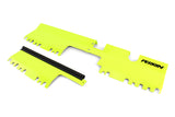 PERRIN 15-21 Subaru WRX/STI Radiator Shroud (With/Without OEM Intake Scoop) - Neon Yellow Perrin Performance Radiator Shrouds  AXOPROS