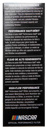 K&N Performance Oil Filter for 14-17 Dodge Durango 3.6L / 14-17 Jeep Grand Cherokee 3.6L K&N Engineering Oil Filters  AXOPROS