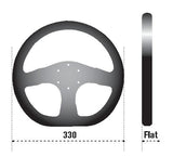 Sparco Steering Wheel Ring L360 Leather Black SPARCO Steering Wheels  AXOPROS