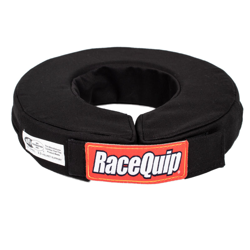 RaceQuip Black SFI 360 Helmet Support Large 17in Racequip Helmets and Accessories  AXOPROS
