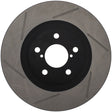 StopTech Power Slot 06-08 Subaru Legacy / 13 Scion FR-S / 13 Subaru BRZ Front Right Slotted Rotor Stoptech Brake Rotors - Slotted  AXOPROS